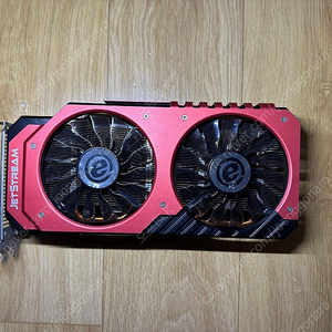 이엠텍 지포스 GTX970 JETSTREAM D5 4GB 고장난거 팝니다