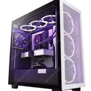 NZXT H7 FLOW 케이스 패널 및 (논LED) 화이트 PARTS 팝니다