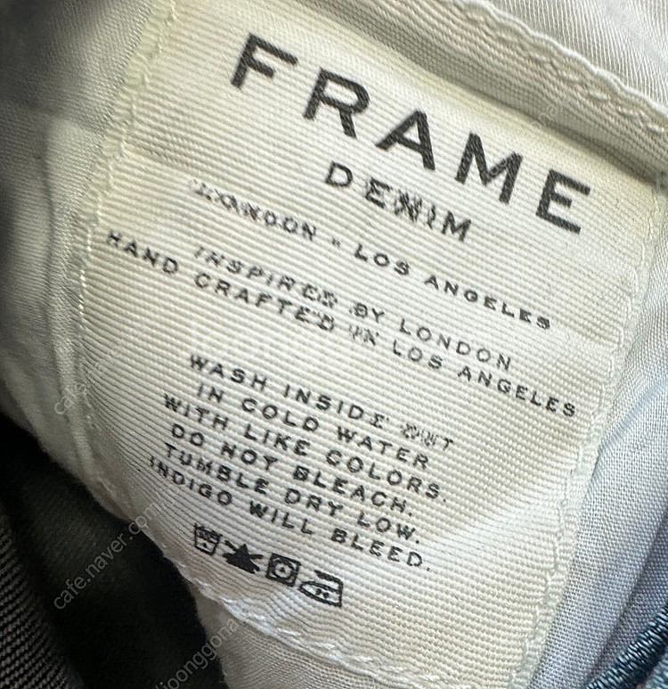 FRAME DENIM 디스트로이드 데님 스트레이트 진--4