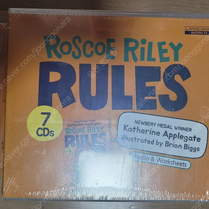 3점대 영어원서로스코 라일리 Roscoe Riley Rules 미개봉 새상품 팝니다