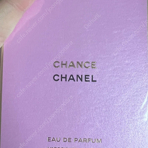 샤넬 향수 CHANEL CHANCE Eau De Parfum 100ml