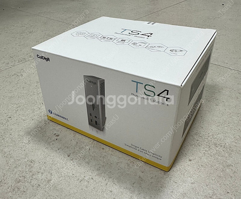 칼디짓 CalDigit TS4 썬더볼트 스테이션 4 팝니다.--1