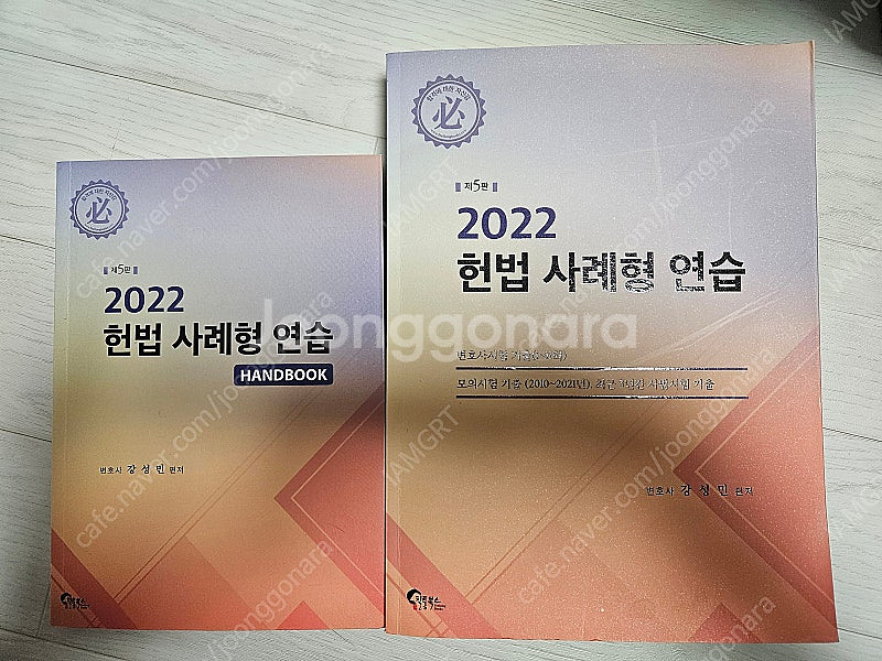 강성민 2022 헌법 사례형 연습(제5판)--0