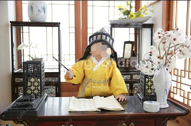 남아한복 노랑동다리 + 두루마기 2호 (큰아기 돌한복 ...--8