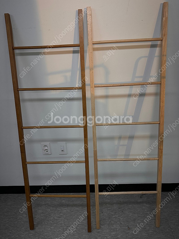 사다리 행거우드 2종세트--0