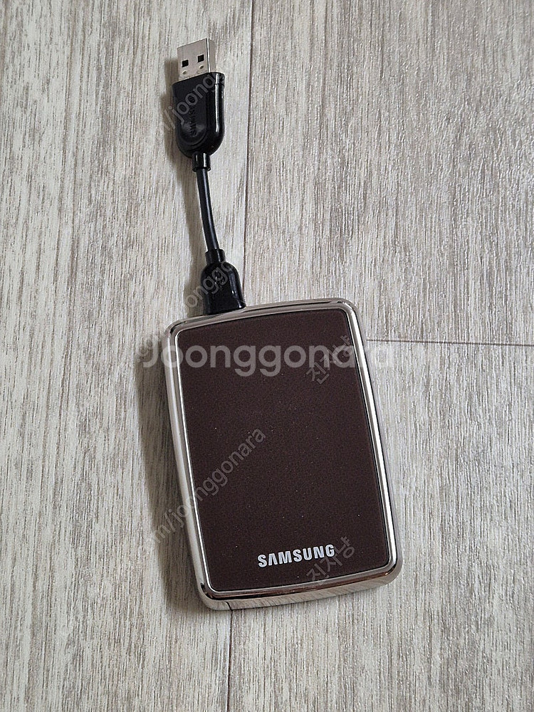 삼성 외장하드 120gb--0