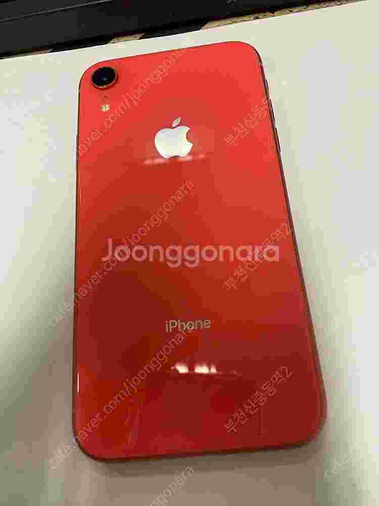 196886 아이폰XR 오렌지 SS급 128GB 무잔상...--0