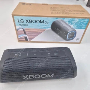 풀박스 LG XG5QBK 엑스붐 고 블루투스 스피커 팝니다 포터블 스피커 xboom go c타입 충전 으로 편해요. 옥스단자 있어서 편해요. 반값택배비포함 7만원