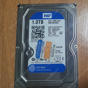 WD 1TB HDD, CPU, 케이스