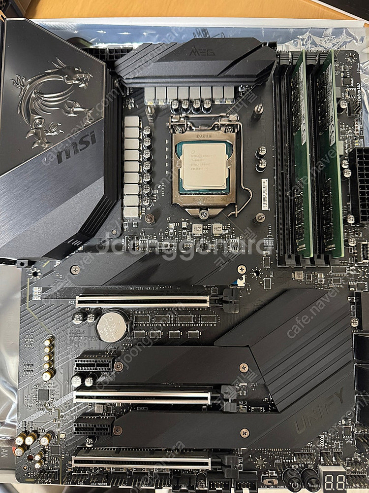 10700K + Z490 유니파이 + 삼성 32g--0