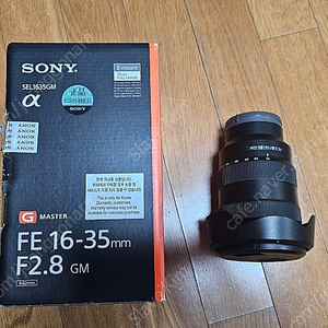 소니 SONY FE 16-35 F2.8 GM, FE 24-70 F4 판매합니다.