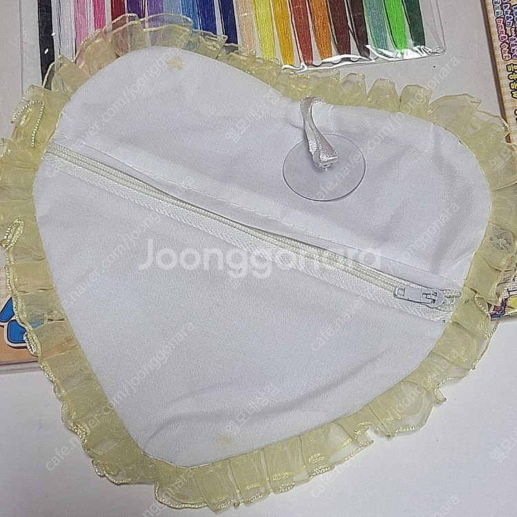 1500원) 고전문구 DIY 십자수세트 십자수쿠션 하트...--4