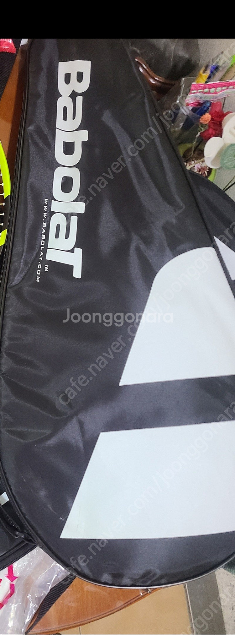 바볼랏 테니스라켓 퓨어애로우 팝니다 3.2회사용 보관뭉--3