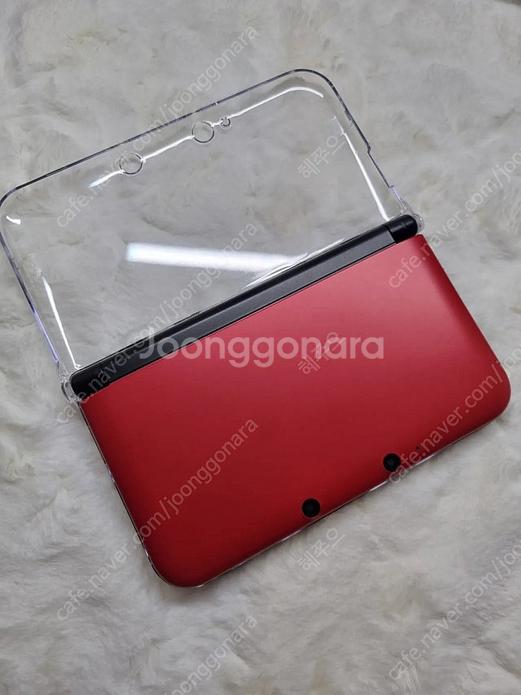 닌텐도 3DS XL 구큰다수 (레드) + 튀동숲--0