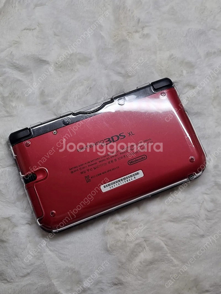 닌텐도 3DS XL 구큰다수 (레드) + 튀동숲--1