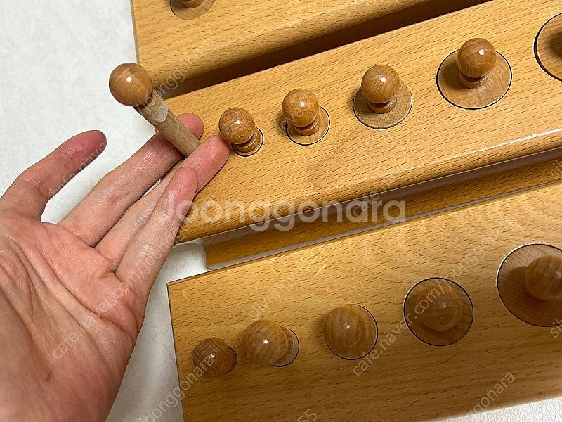 아가월드 니엔후이스 몬테소리 꼭지원기둥--1