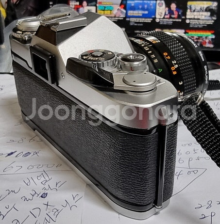 CANON 캐논 AF-1 필름카메라 밧데리 새것으로 교...--3