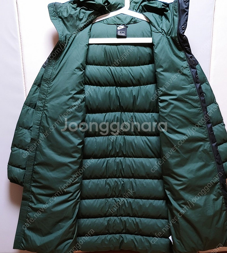 [L] 나이키 덕다운 롱패딩점퍼 블랙카키1149--1