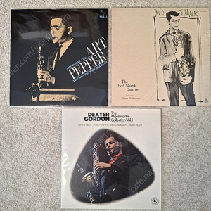 <수입 재즈 Jazz 엘피> 색소폰 명 연주자 LP - Art Pepper, Bud Shank, Dexter Gordon