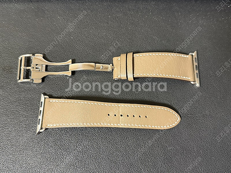 에르메스 가죽 공방 빈치하다 애플워치 스트랩 디버클 팝...--0