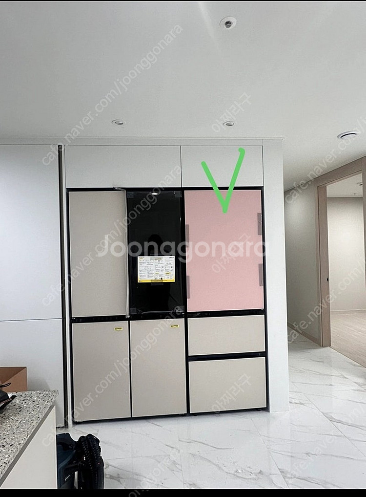 LG 냉장고 도어 패널--0