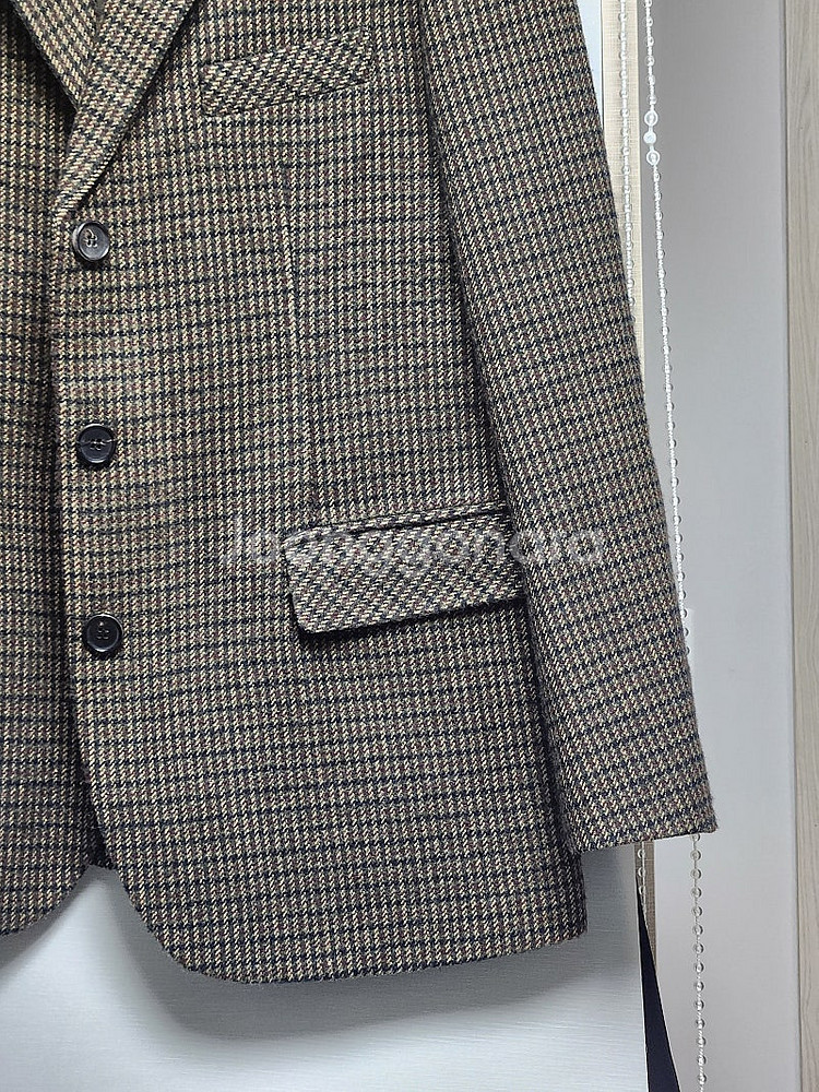 앤니즈 체크 울 자켓 Check wool jacket--8