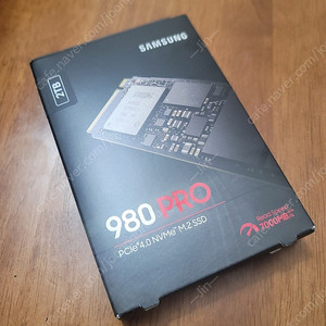 [미개봉] 삼성 980 PRO M.2 NVMe 2T SSD (정품). PS5 사용가능