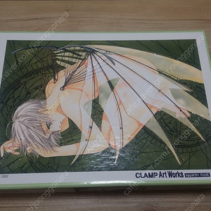 CLAMP Art Works 한정판 부록 CLOVER 일러스트 직소퍼즐