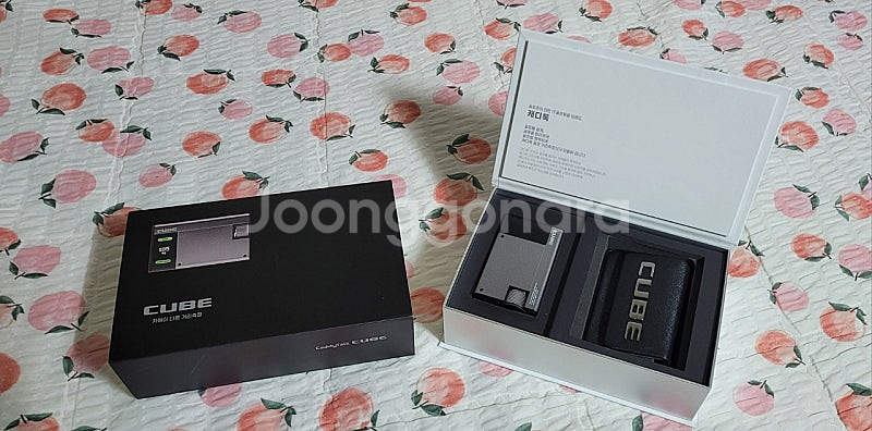 캐디톡큐브 미사용 새것--1