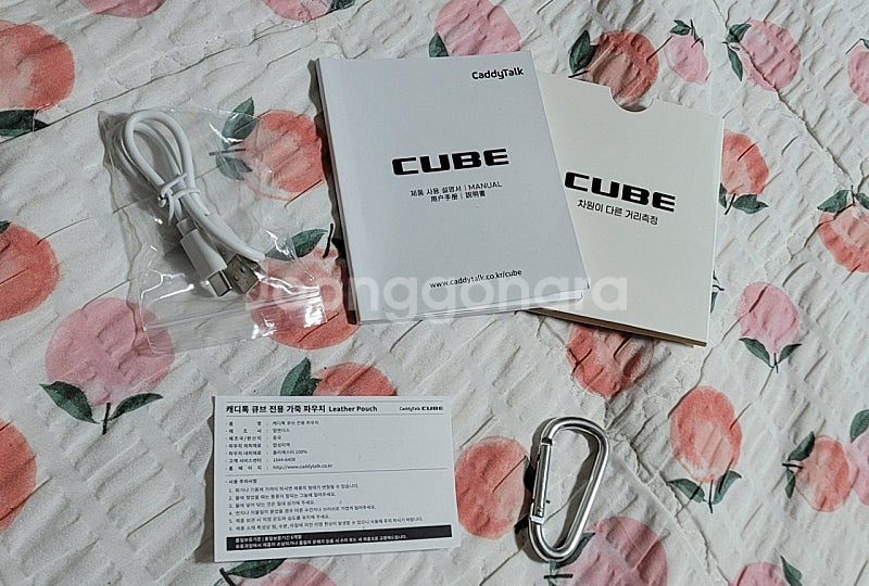 캐디톡큐브 미사용 새것--2