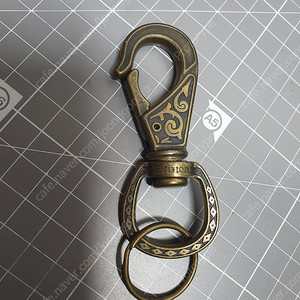 브릭스톤 키링 BRIXTON SCROLL KEYCHAIN BRIXTON SCROLL KEYCHAIN