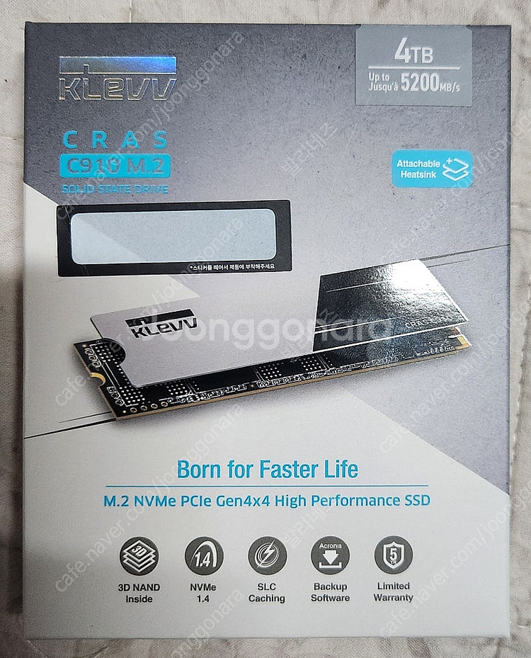 클레브에센코어 KLEVV CRAS C910 SSD 4T...--0