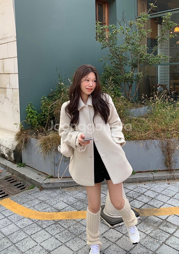 새상품) 온트 알파카 하프코트 / 예슬마켓 타낫 르플레...--0