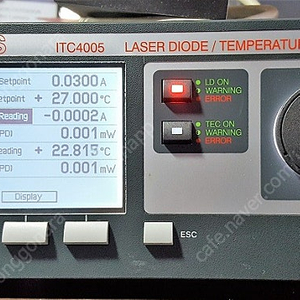 Thorlabs ITC4005 LASER DIODE TEMPERATURE CONTROLLER