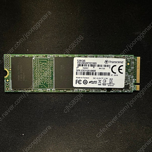 트랜센드 M.2 NVMe SSD (TS128GMTE110S/128GB)