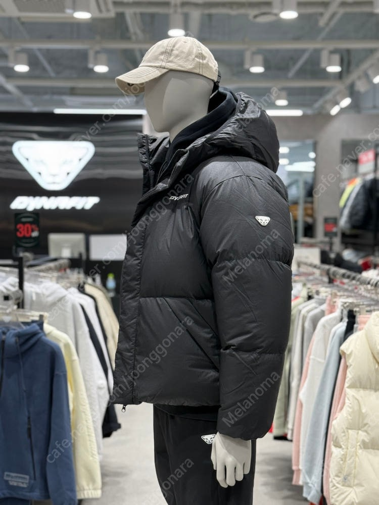 택채새상픔)다이나핏 ASHER 여성 구스다운 자켓 S(90) 패딩 숏패딩 이미지