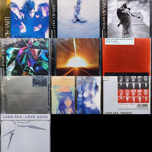 LUNA SEA CD 미개봉 신품 11장