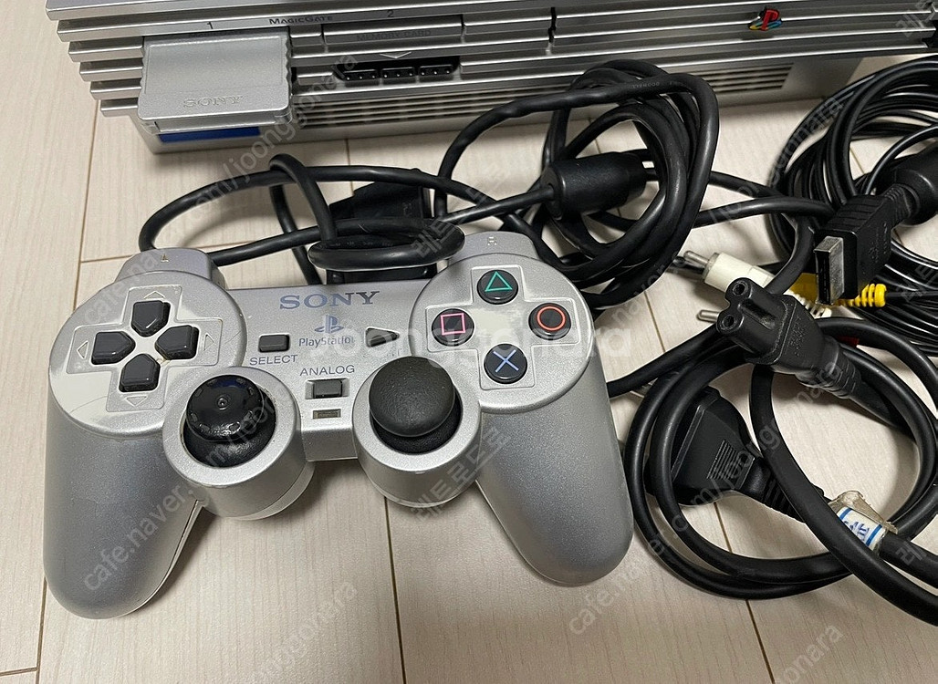 ps2 플스2 플레이스테이션2 실버 네트워크어댑터 세트--1