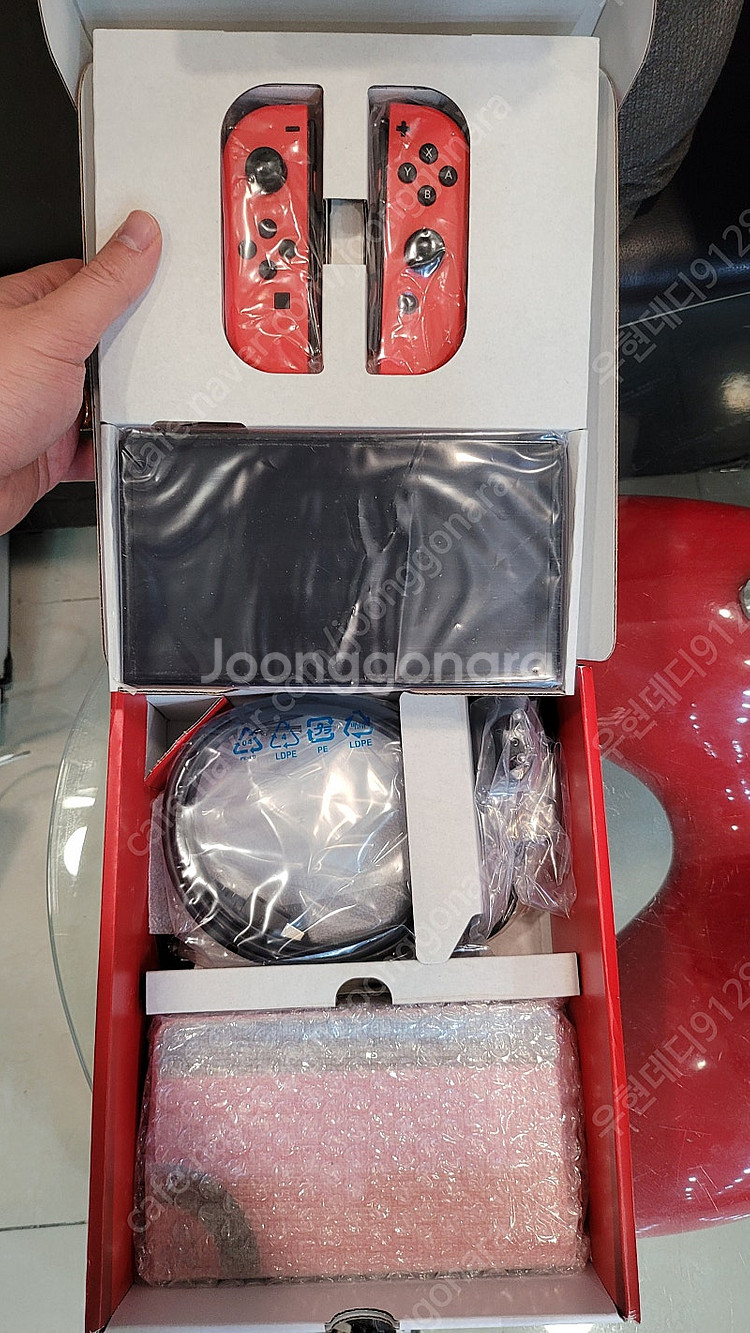닌텐도스위치oled s급 마리오에디션 한정판--0