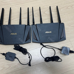 ASUS RT-AX3000 WIFI6 공유기 2대