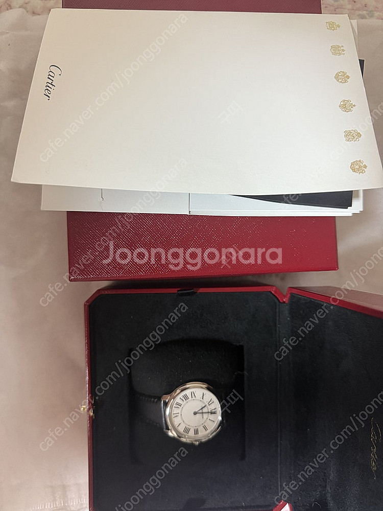 까르띠에 롱드 머스트 롱드 솔로 36mm--0
