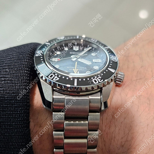 SPB383 블랙 /세이코 GMT / 42mm 초 민트급