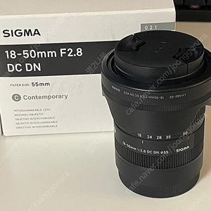 시그마 sigma C DC DN 18-50mm F2.8 소니용 e마운트 렌즈