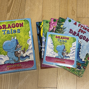 정품 드래곤 테일즈 5권 + 음원CD Dragon Tales 영어 원서