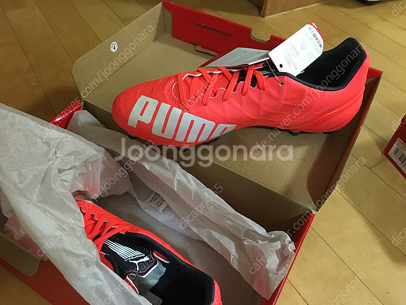 축구화 풋살화 푸마 에보스피드 evospeed 2종 판...--1
