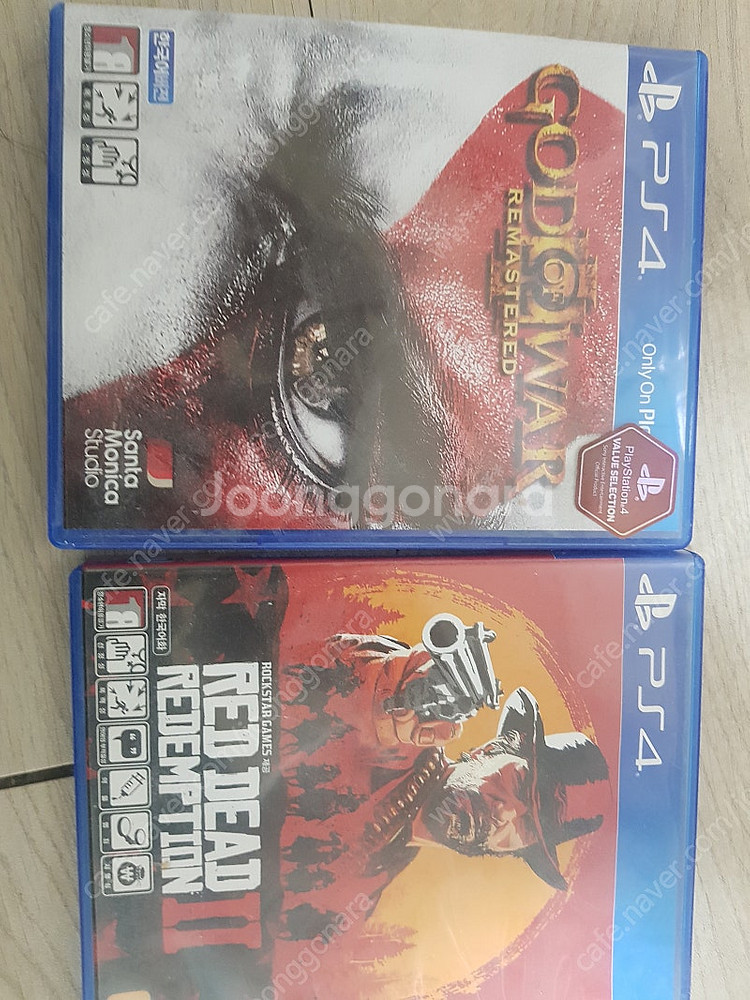 Ps4) 레데리2,갓오브워3 리마스터 팝니다--0