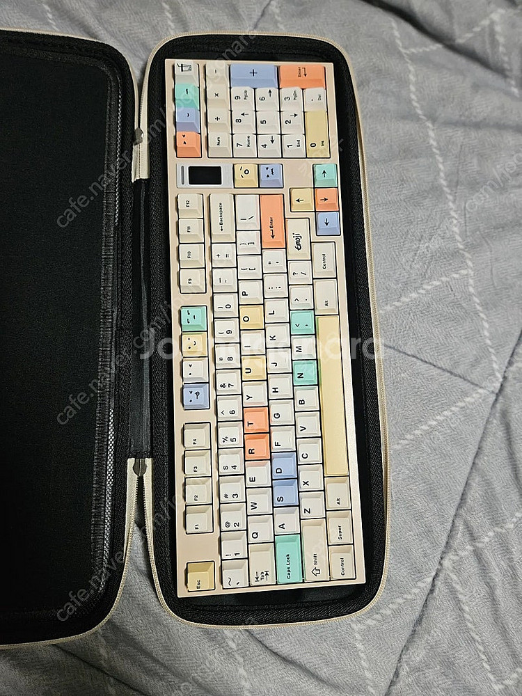 qk100 크림 키보드--1