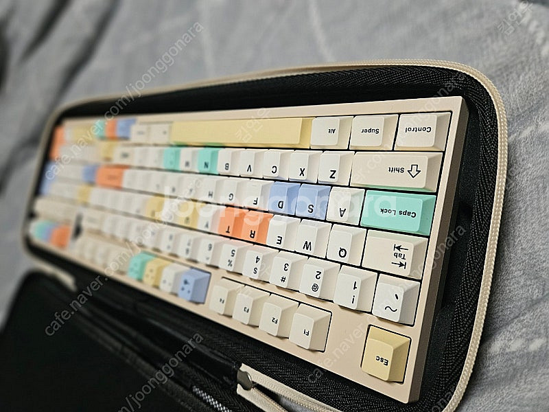 qk100 크림 키보드--2