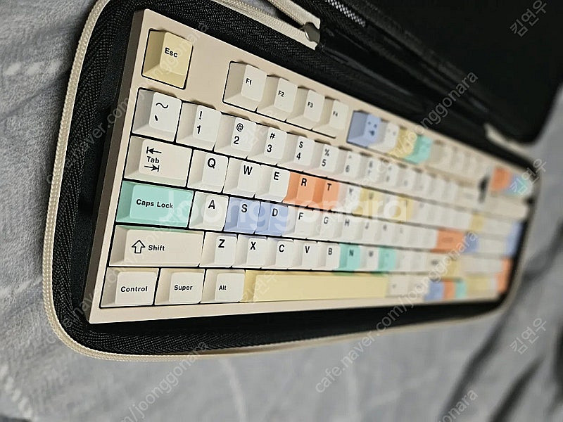 qk100 크림 키보드--3