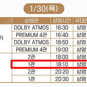 말할수없는 비밀 무대인사 1월 30일 18시 10분 판교 cgv 원가 양도